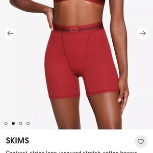 SKIMS boxer short womens